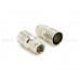 F1101SN RG11 7C轉5C短版六角壓接頭 7C轉5C 六角接頭 六角型接頭 同軸接頭 數位天線 衛星電視 RF系統 7C壓接頭 7C鳳梨頭 7C接頭